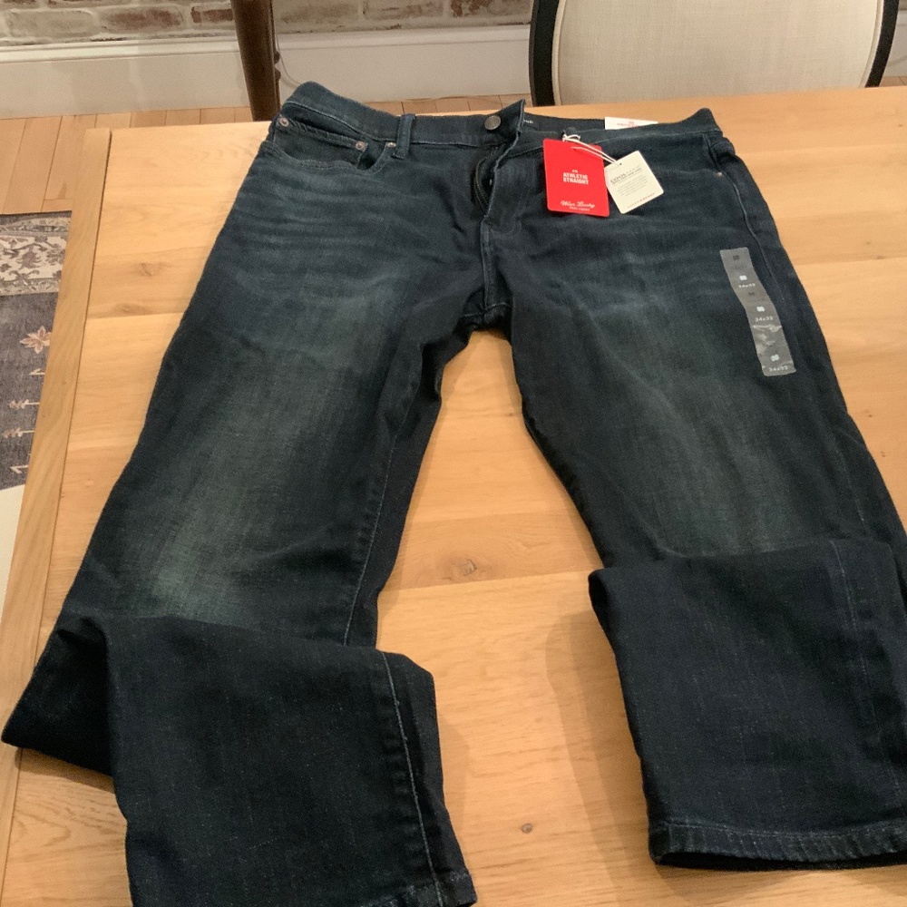 Lucky Brand Coolmax 410 Athletic Straight 34x32